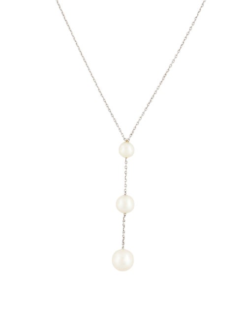 Necklace 14K Pearl Lavalier Necklace