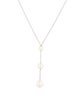 Necklace 14K Pearl Lavalier Necklace