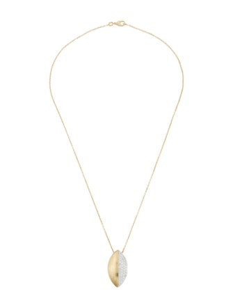 Necklace 14K Two-Tone Diamond Necklace
