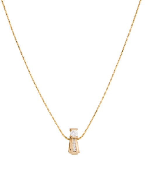 Necklace 14K Diamond Pendant Necklace