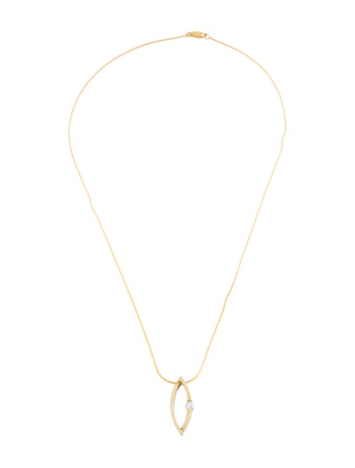 Necklace 14K Diamond Pendant Necklace
