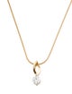 Necklace 14K 1.01ct Diamond Pendant Necklace