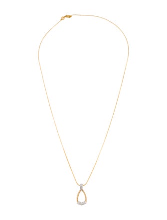 Necklace 14K Diamond Pendant Necklace
