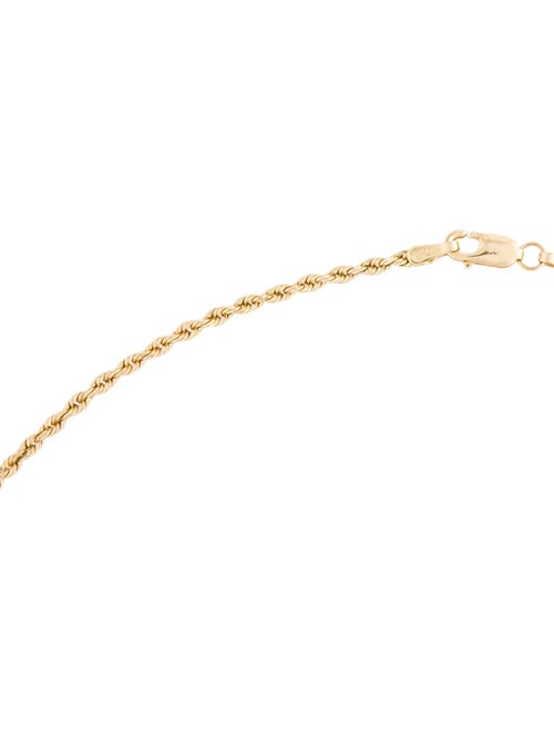 Necklace 14K Rope Chain Necklace