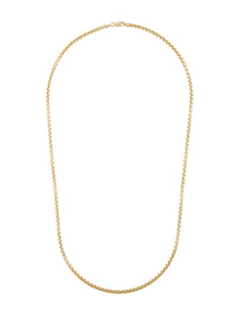 Necklace 14K Box Chain Necklace