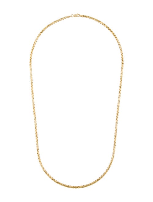 Necklace 14K Box Chain Necklace