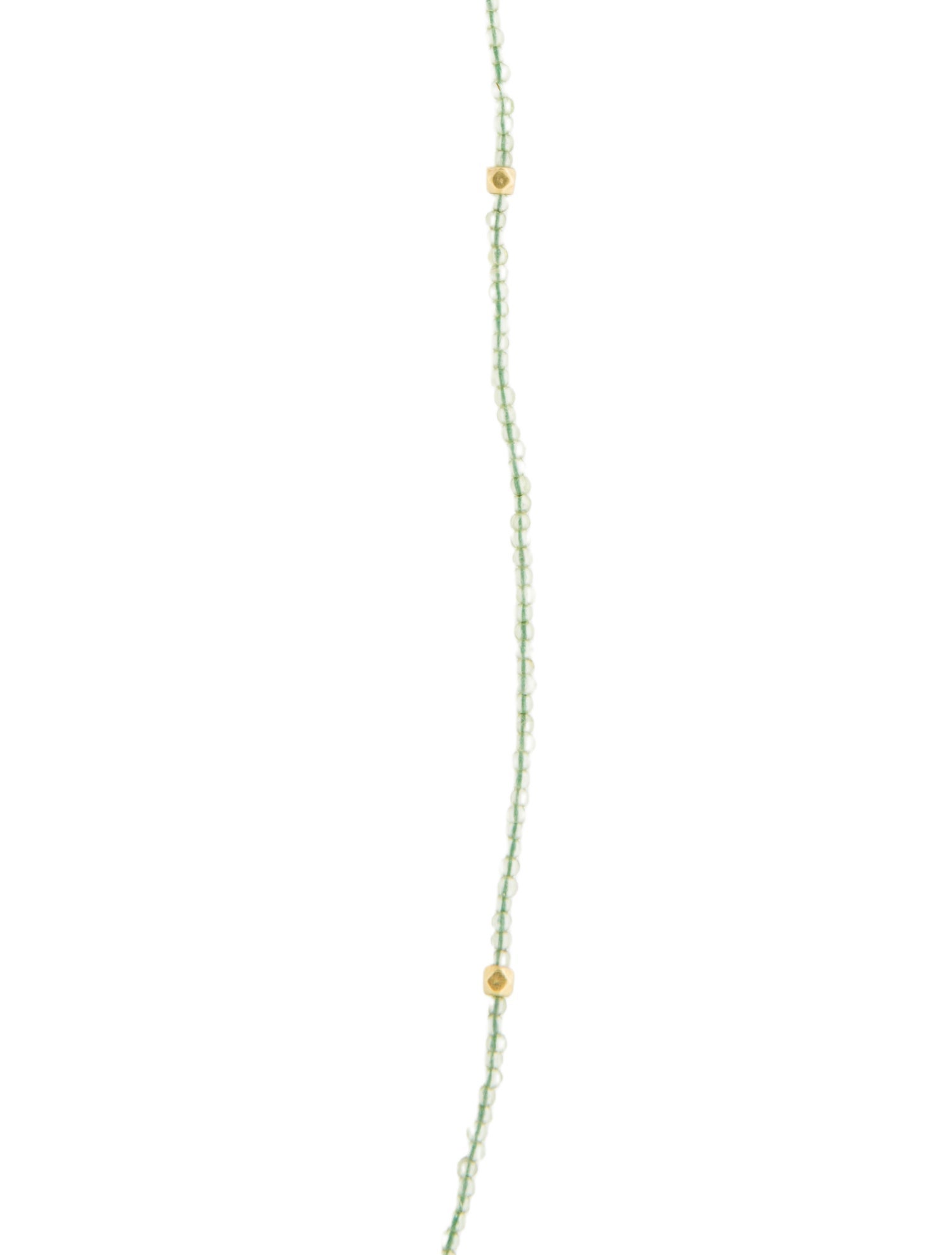 Necklace Peridot Bead