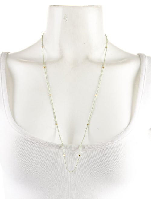 Necklace Peridot Bead Necklace