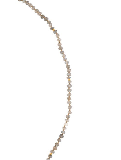Necklace 18K Labradorite Bead Necklace