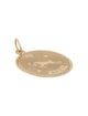 Necklace 14K Aries Disc Pendant