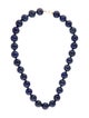 Necklace 14K Lapis Lazuli Strand Necklace