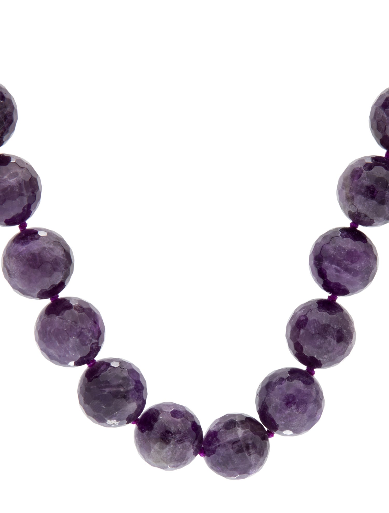 Necklace 14K Amethyst Bead