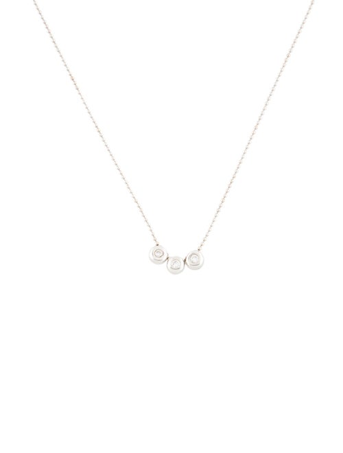 Necklace 14K Diamond Slider Station Necklace