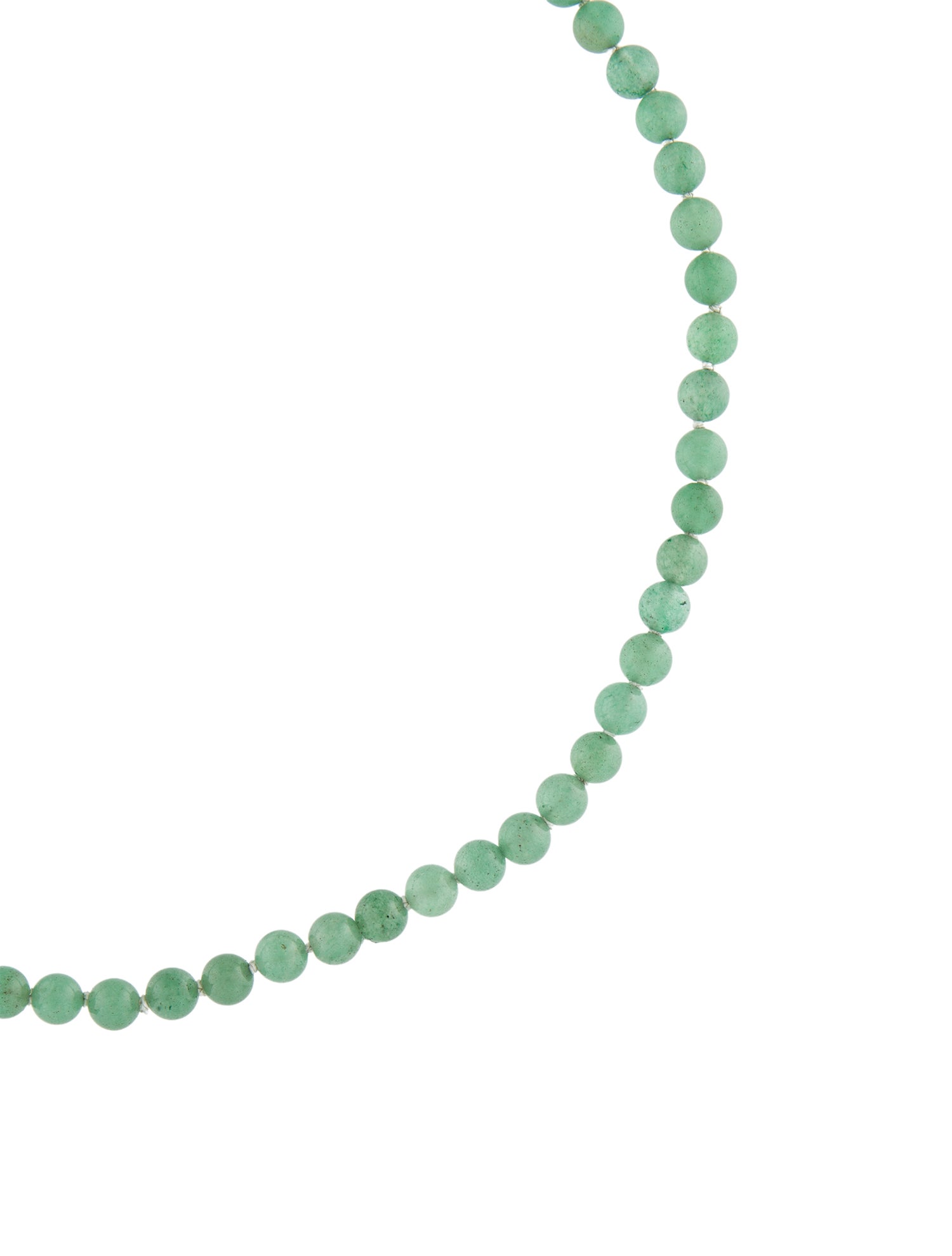 Necklace 14K Aventurine Quartz Bead