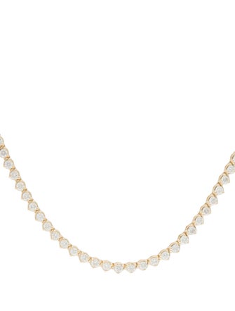 Necklace 14K 4.14ctw Diamond Tennis Necklace