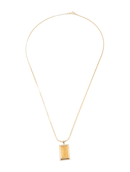 Necklace Credit Suisse Pendant Necklace