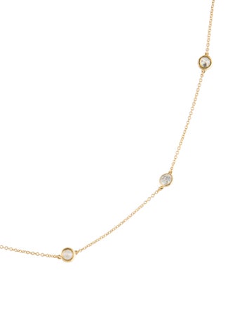 Necklace 14K 1.91ctw Diamond Station Necklace