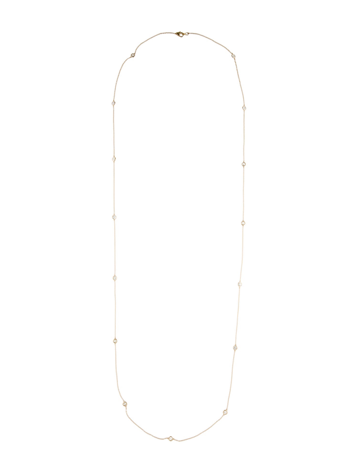Necklace 14K 2.35ctw Diamond Station