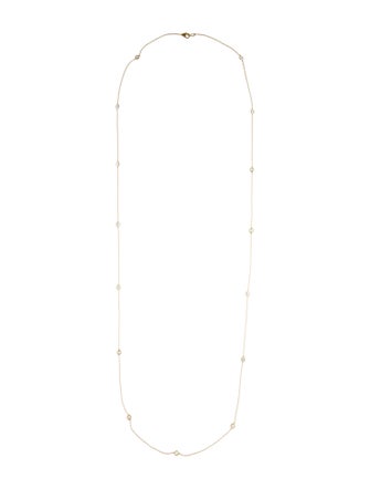 Necklace 14K 2.35ctw Diamond Station Necklace