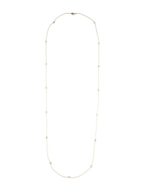 Necklace 14K 2.35ctw Diamond Station Necklace