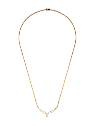 Necklace 14K Diamond Pendant Necklace