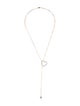 Necklace 14K Diamond Heart Lavilier Necklace