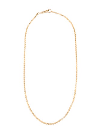 Necklace 18K Rolo Chain