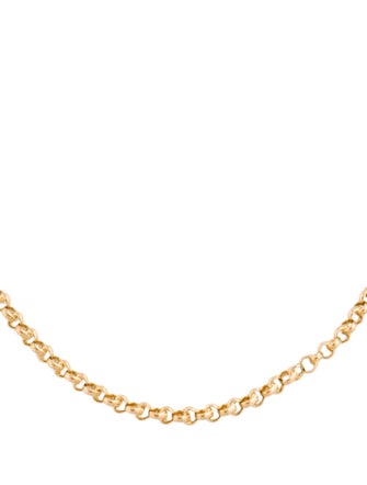 Necklace 18K Rolo Chain