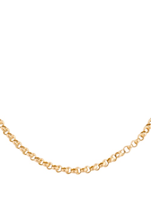 Necklace 18K Rolo Chain