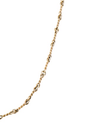 Necklace 14K Rope Link Chain Necklace