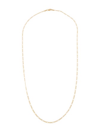 Necklace 10K Figaro Link Necklace