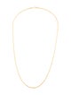 Necklace 18K Rope Chain Link Necklace