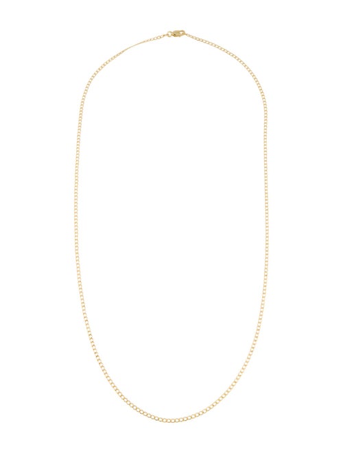 Necklace 10K Curb Chain Necklace