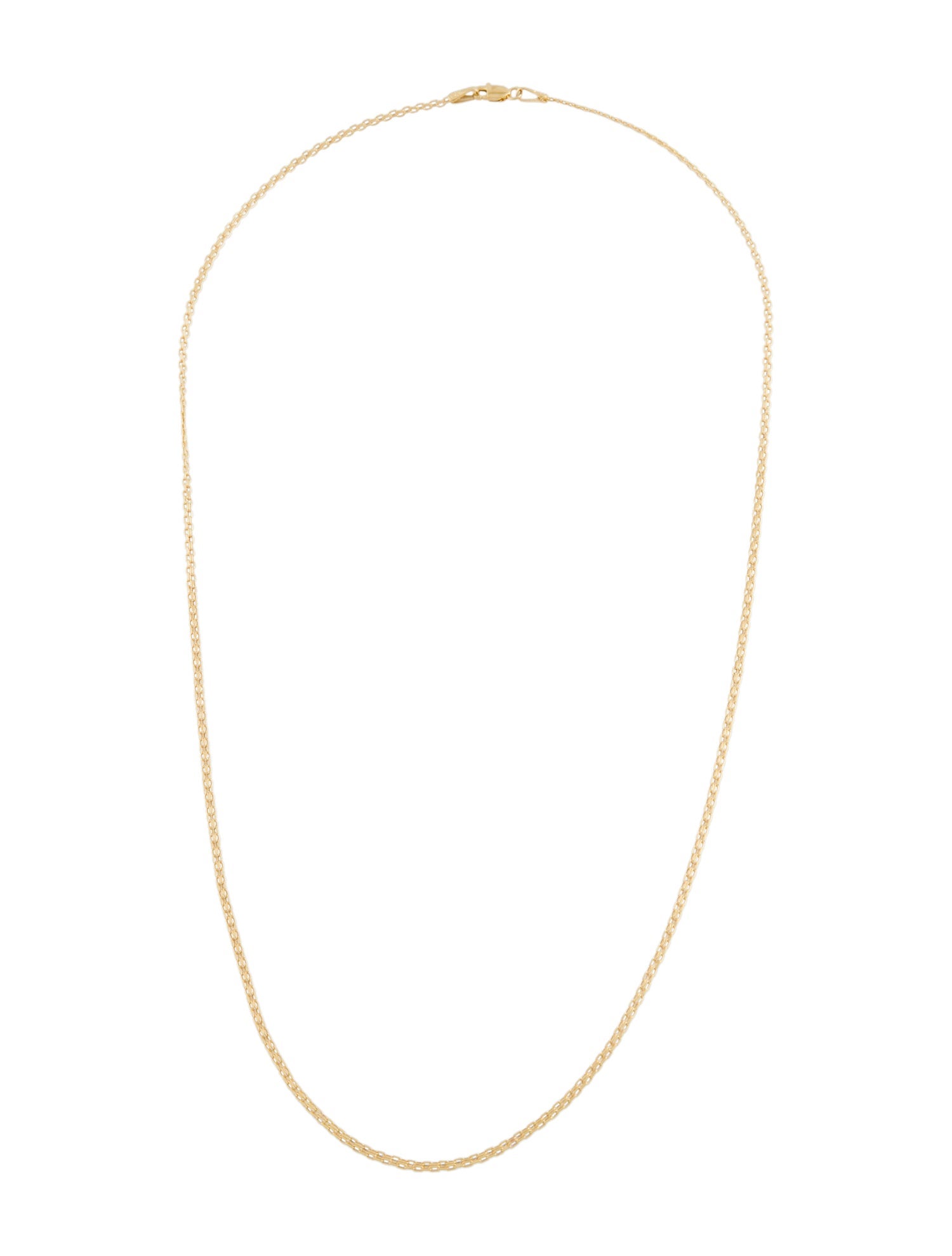 Necklace 10K Byzantine Chain