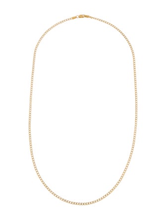 Necklace 10K Figaro Link Chain Necklace