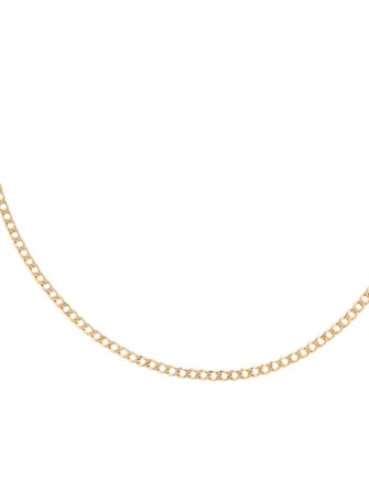 Necklace 10K Figaro Link Chain Necklace