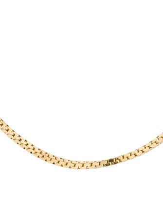 Necklace 14K Box Chain Necklace