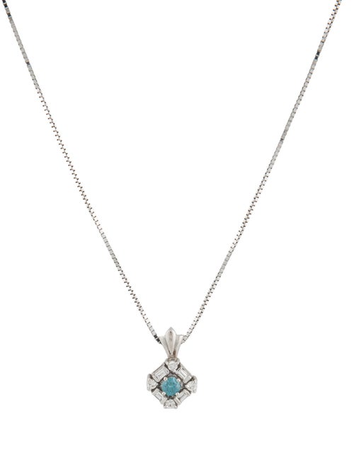 Necklace 14K Diamond Pendant Necklace