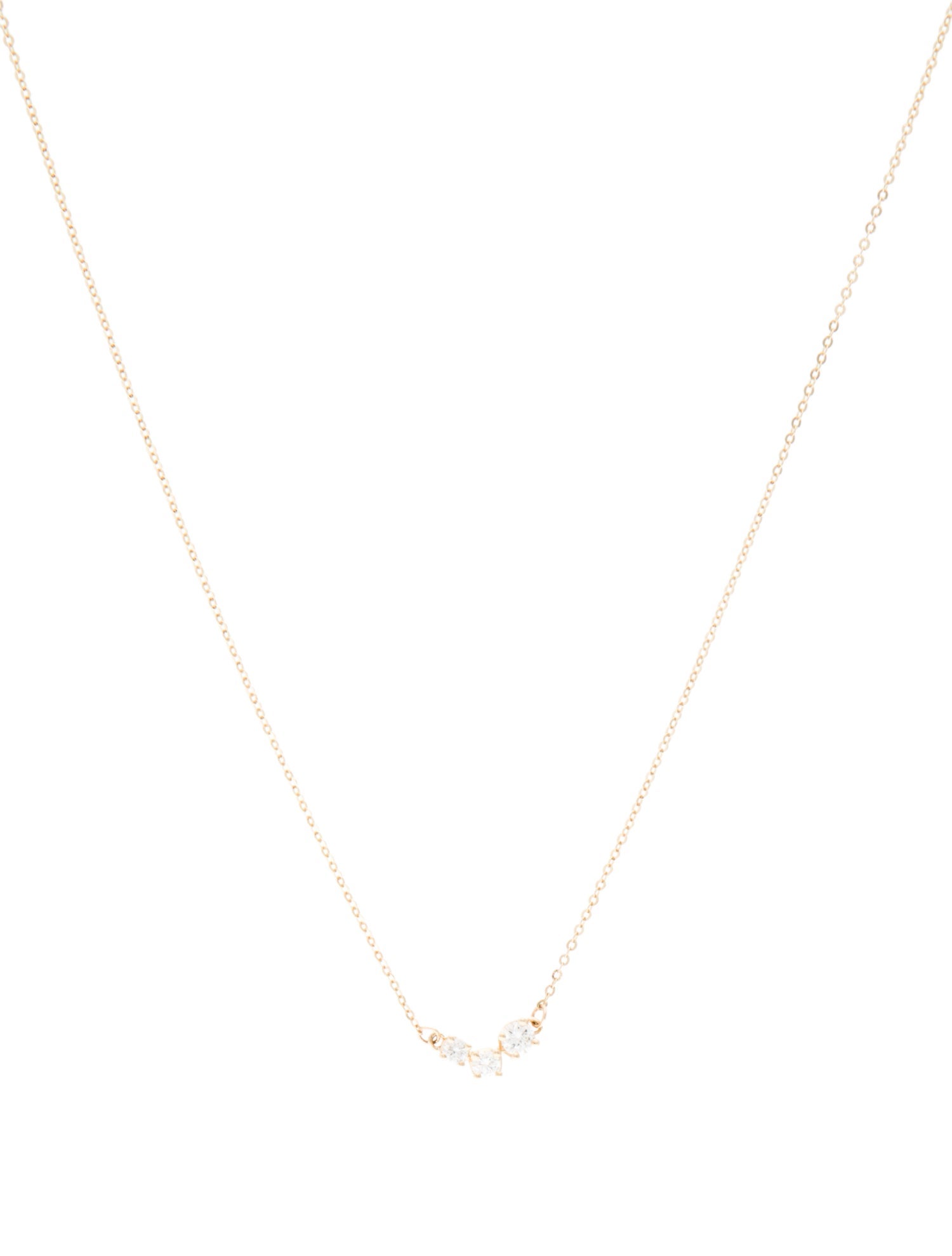 Necklace 14K Diamond Pendant