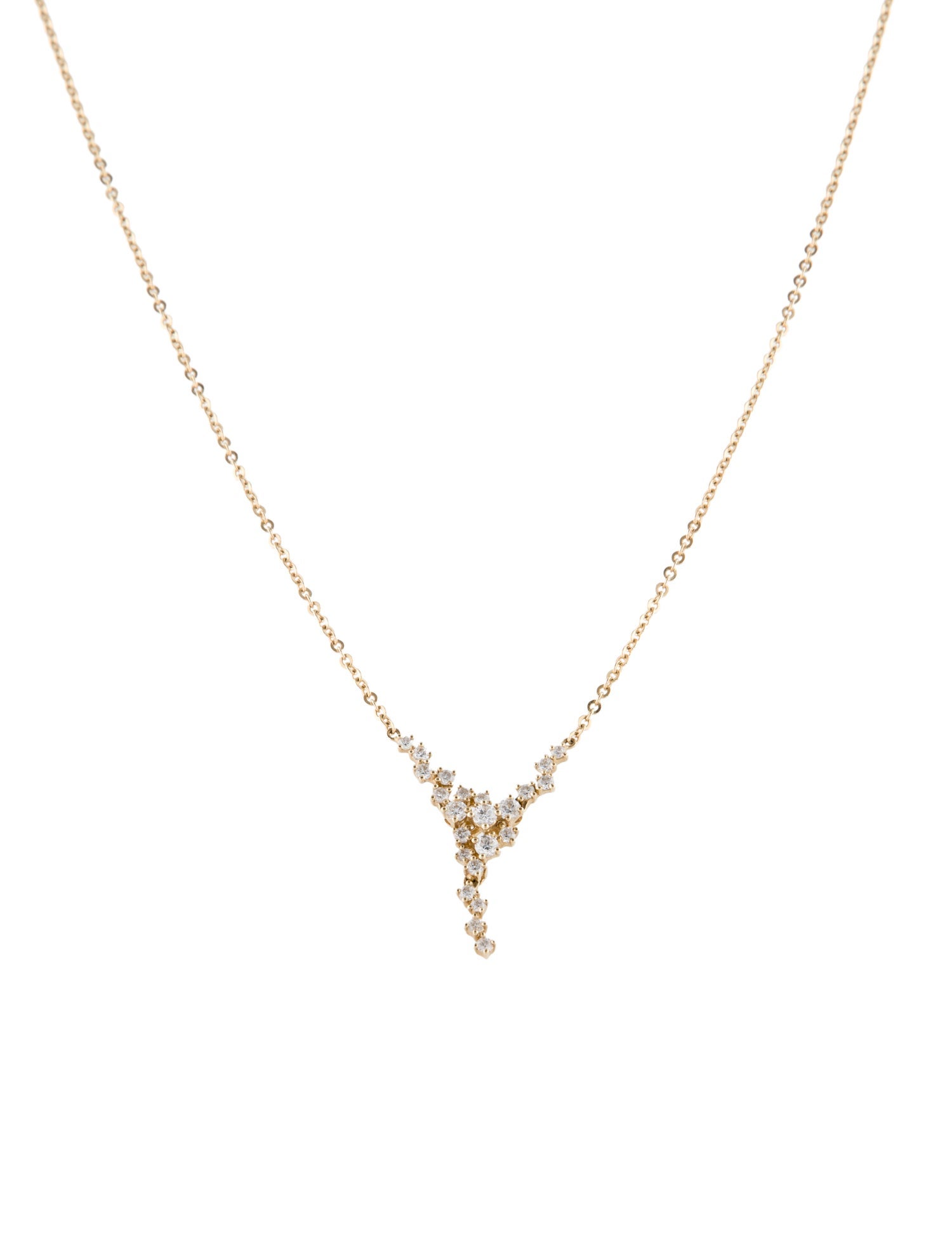 Necklace 14K Diamond Pendant