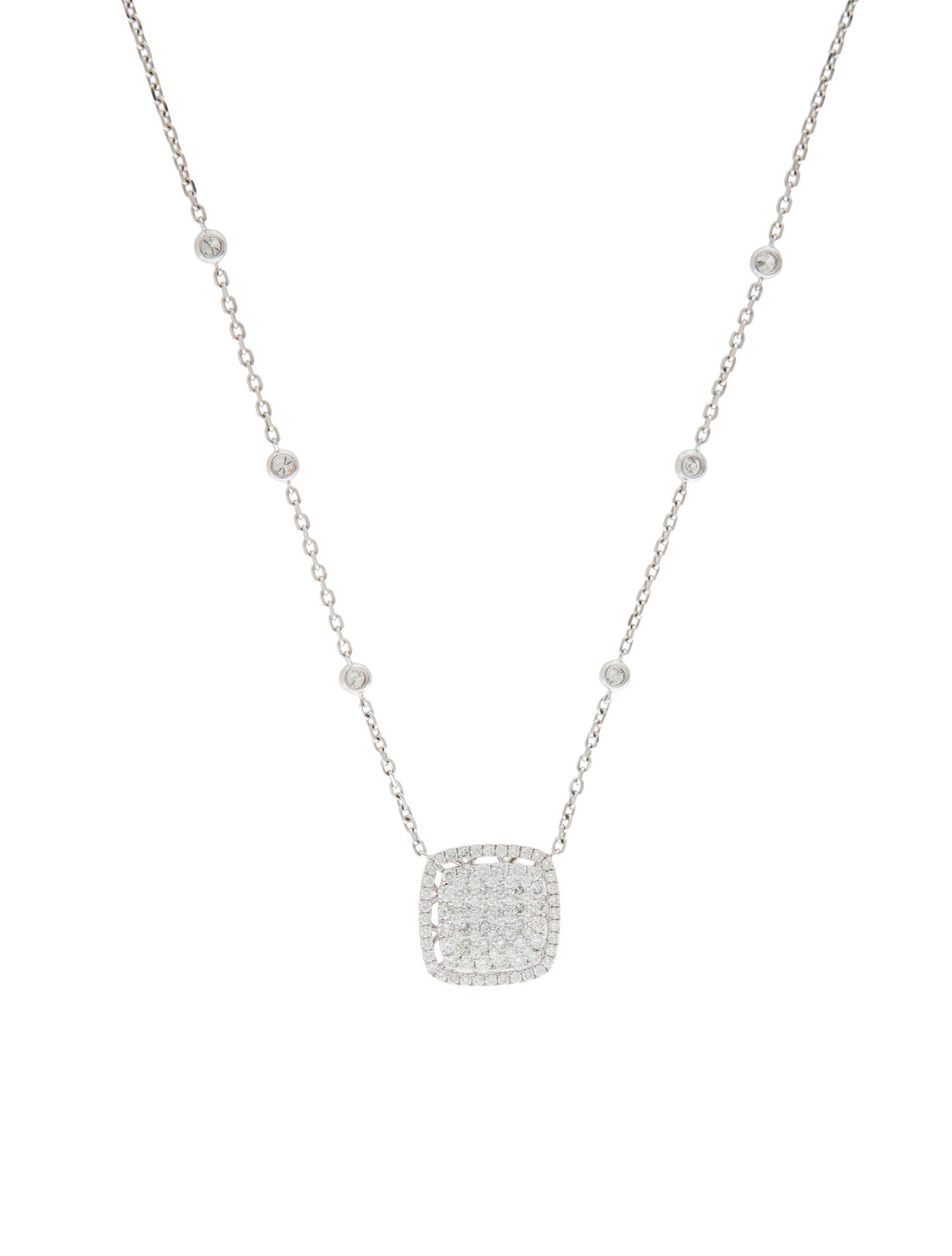 Necklace 14K 2.15ctw Diamond Pendant