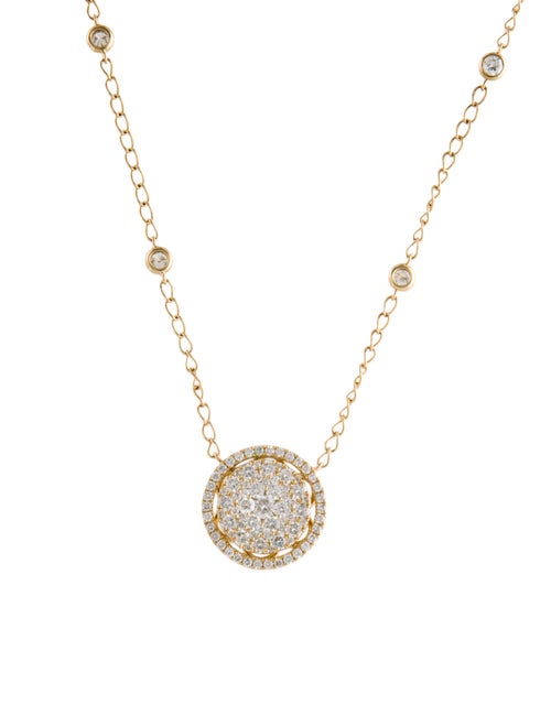 Necklace 14K 2.00ctw Diamond Pendant Necklace