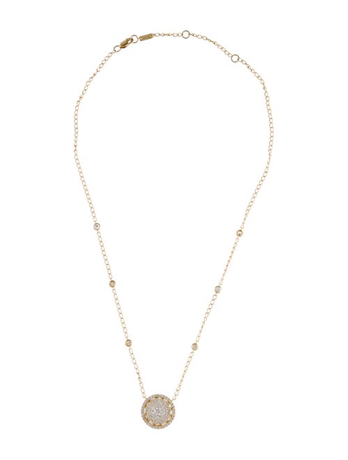 Necklace 14K 2.00ctw Diamond Pendant Necklace