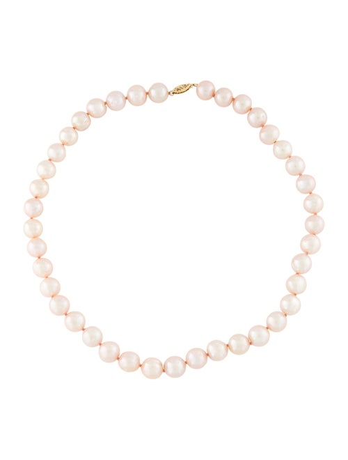 Necklace 14K Pearl Strand Necklace