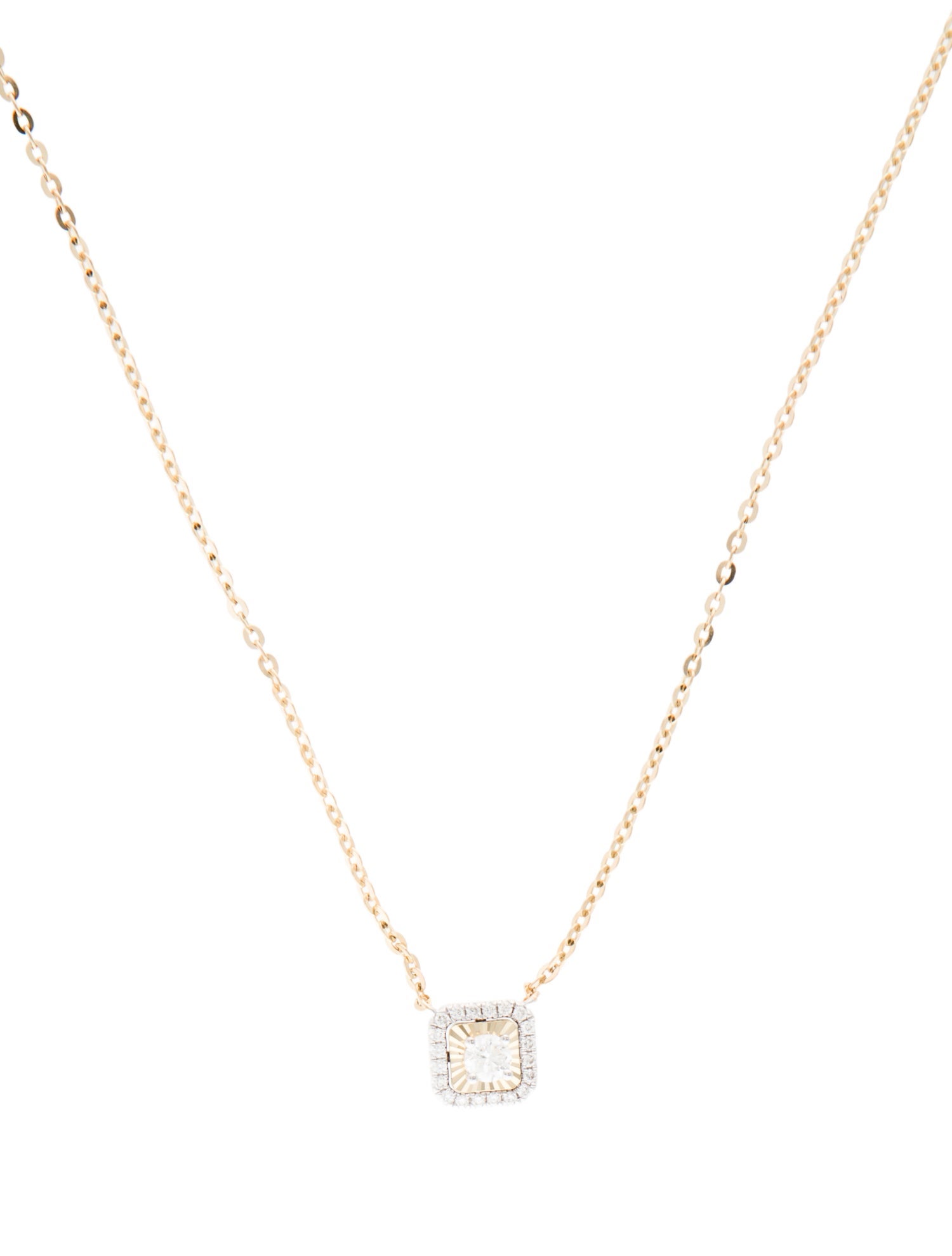 Necklace 14KDiamond Pendant Necklace