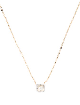 Necklace 14KDiamond Pendant Necklace