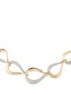 Necklace 14K 1.25ctw Diamond Chain Link Necklace