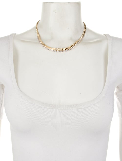 Necklace 14K 3.10ctw Diamond Chain Link Necklace