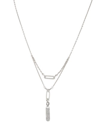 Necklace 14K Diamond Drop Pendant Necklace