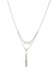 Necklace 14K Diamond Drop Pendant Necklace